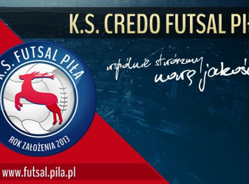 KS Credo Futsal Piła w II lidze - grafika