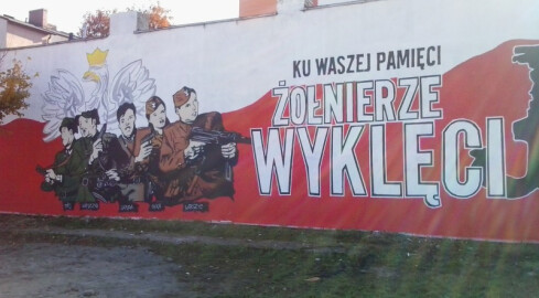 Graffiti w hołdzie - grafika