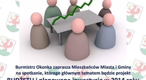 Z mieszkańcami o budżecie - grafika