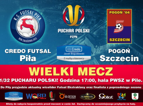 Pogoń Szczecin rywalem Credo Futsal! - grafika