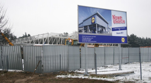 Rośnie trzeci Lidl w Pile. Tym razem na osiedlu Górnym - grafika