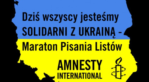 Piła solidarna z Ukrainą. Przyjdź i napisz list poparcia! - grafika