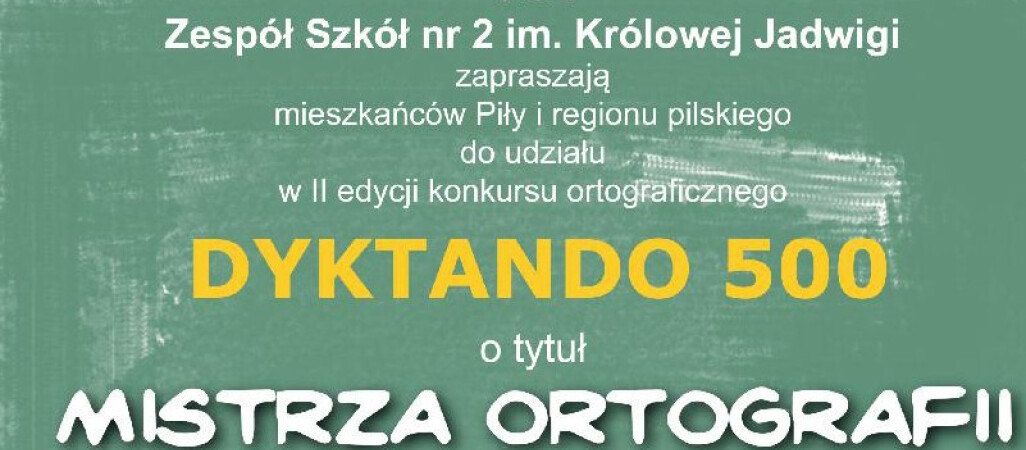 Dyktando 500 - "Sandwicz i Skoczwiski toczą spór o dwudziestopięciolecie"