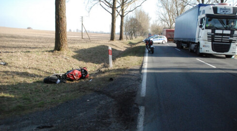 Tragiczny wypadek na K-11. Nie żyje 25-letni motocyklista [ZDJĘCIA] - grafika