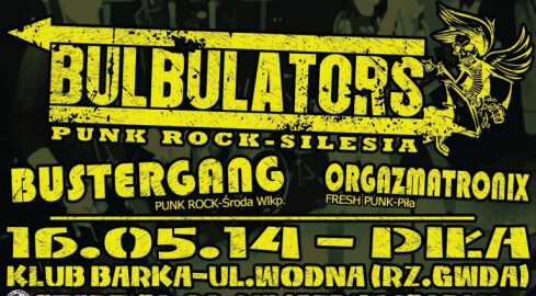 Kto pójdzie na koncert Bulbulators? - grafika