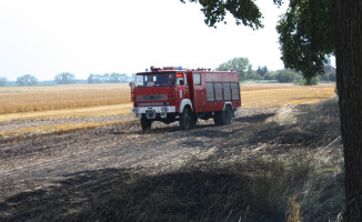 Trzcianka w płomieniach