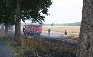 Trzcianka w płomieniach