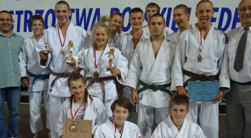 Pilscy judocy na podium mistrzostw Polski - grafika