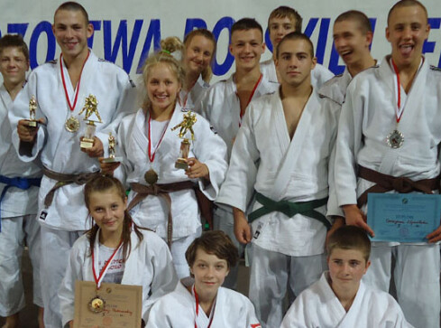 Pilscy judocy na podium mistrzostw Polski - grafika