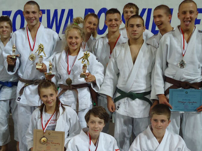 Pilscy judocy na podium mistrzostw Polski - grafika