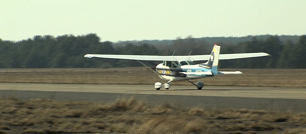 Air Korwin One wylądował w Pile