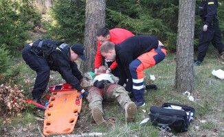 „Dywersja” w Pile. Zobacz jak ćwiczyli policjanci