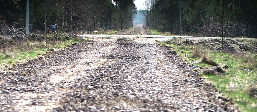 Długa ścieżka dla biegaczy i rowerzystów