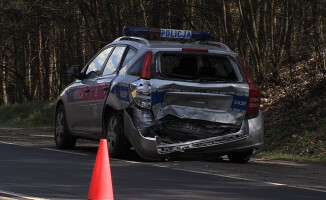 Volkswagenem w radiowóz