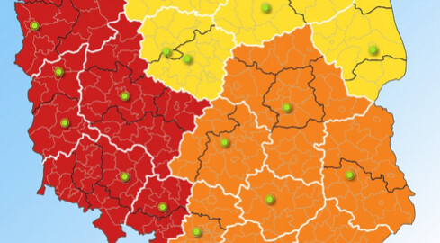 Nowe ostrzeżenia IMGW - grafika