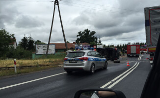 Wypadek na przejeździe kolejowym