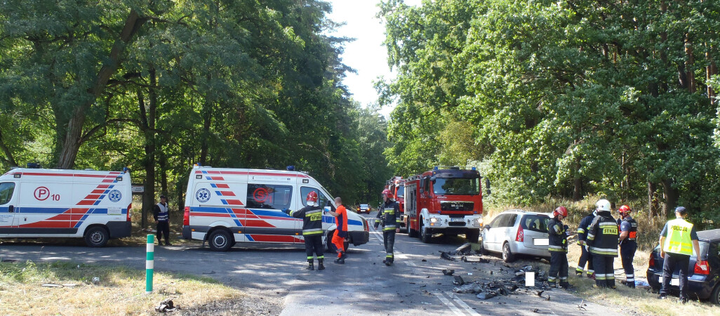 Śmiertelny wypadek pod Zakrzewem