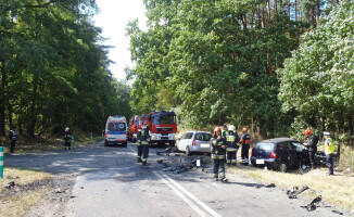 Śmiertelny wypadek pod Zakrzewem