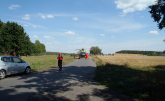 Śmiertelny wypadek pod Zakrzewem