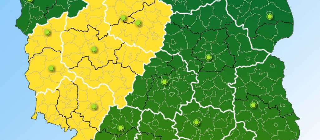 IMGW znów ostrzega