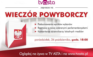 TV ASTA zaprasza na Wieczór Powyborczy