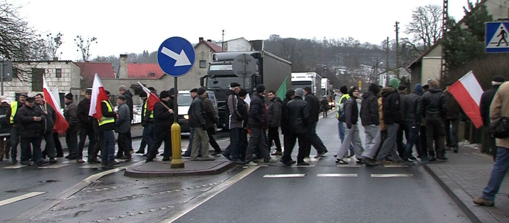 Protest rolników trwa