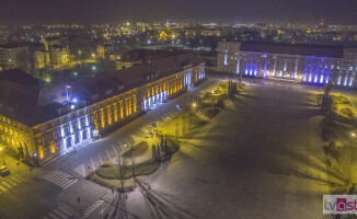 Piła nocą - zobacz jak wygląda miasto