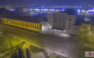 Piła nocą - zobacz jak wygląda miasto