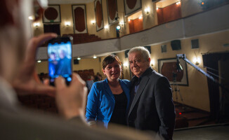 Marian Dziędziel na Salonie Kulturalnym