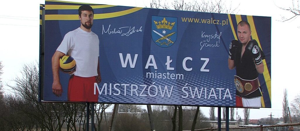 Wałcz promuje się poprzez Mistrzów Świata