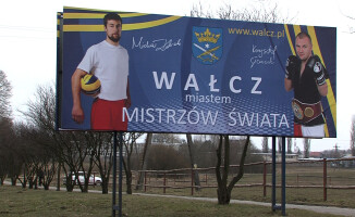 Wałcz promuje się poprzez Mistrzów Świata