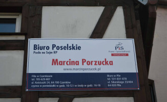 Marcin Porzucek z PiS otworzył szóste biuro