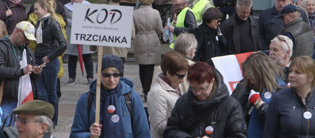 Andrzej Celiński wspierał KOD w Pile, a PiS protestuje!