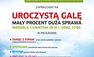 Zobacz jak wyglądał finał akcji Mały Procent Duża Sprawa!