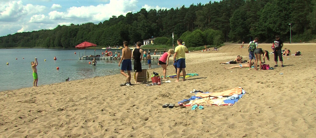 Plażowanie nad pilskimi jeziorami bezpieczne