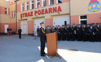 Przekazanie warty u strażaków w Chodzieży