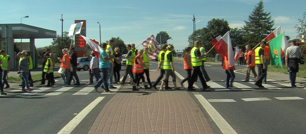 Sadownicy zablokowali dziś krajową dziesiątkę