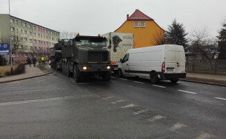 Amerykański czołg uczestniczył w kolizji