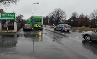 TIR potrącił kobietę na przejściu dla pieszych