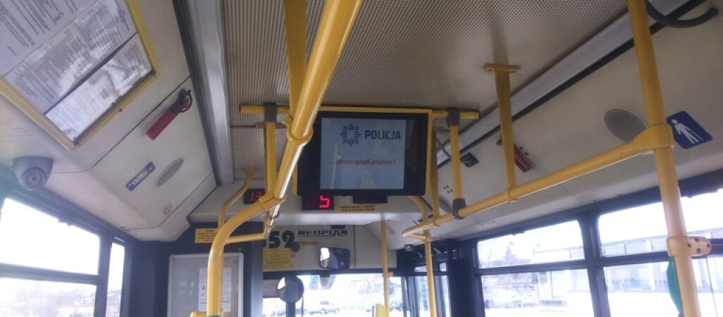 Promują dzielnicowych w autobusach MZK