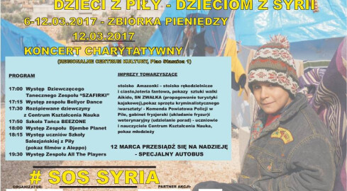 SOS dla Syrii już od poniedziałku - grafika