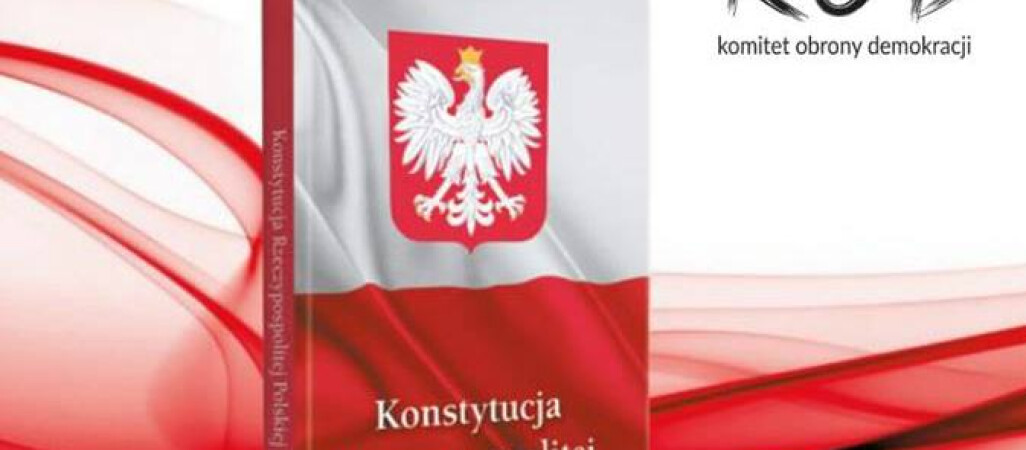 KOD organizuje 20. "urodziny" Konstytucji RP