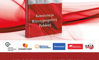 KOD organizuje 20. "urodziny" Konstytucji RP