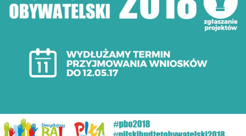 Pilski Budżet Obywatelski – zmiana terminu - grafika