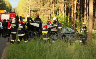 Widowiskowe ćwiczenia strażaków z regionu