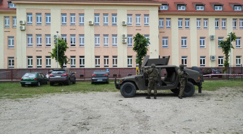 Szturm na Sąd Rejonowy w Pile - grafika