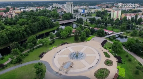 W obiektywie: park na Wyspie z lotu ptaka - grafika