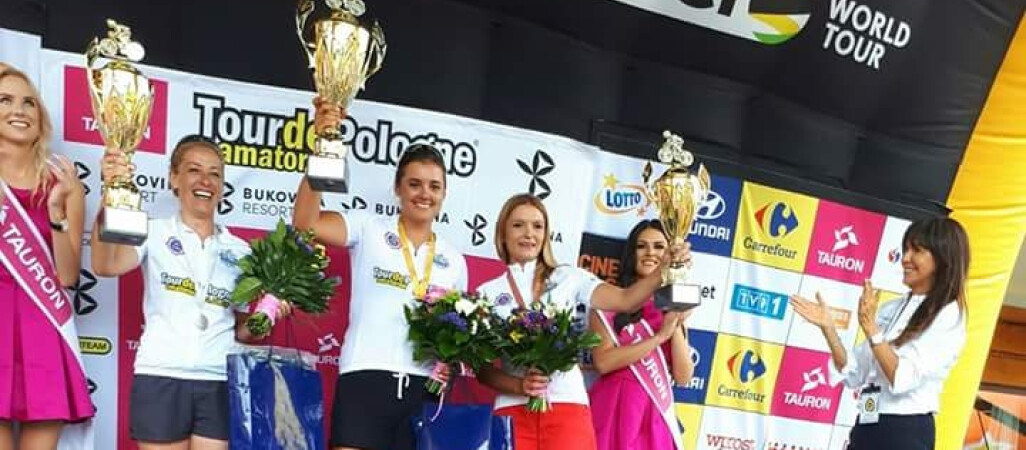 Pilska policjantka na podium Tour de Pologne