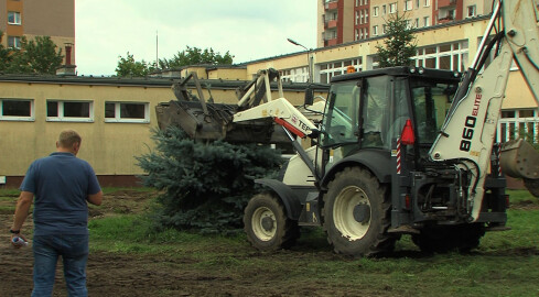 Przy szkolnym ośrodku w Pile powstaje hala sportowa - grafika