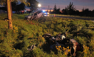 Tragiczny wypadek na DK10. Nie żyją dwie osoby